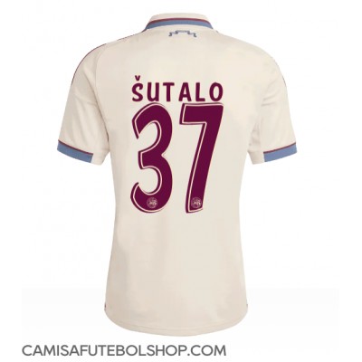 Camisa de time de futebol Ajax Josip Sutalo #37 Replicas 3º Equipamento 2025-26 Manga Curta Camisa de time de futebol Ajax Josip Sutalo #37 Replicas 3º Equipamento 2025-26 Manga Curta